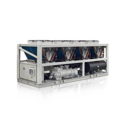 热立方商用空气能热泵采暖双级螺杆供热机组(R22)空气能采暖 商用空气能