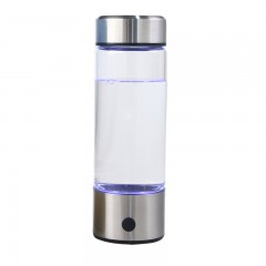 氢益能量水素水杯QY-14 养生玻璃杯 保健富氢水杯